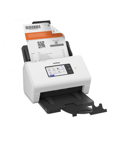 Brother ADS-4900W scanner Scanner con ADF + alimentatore di fogli 600 x 600 DPI A4 Nero, Bianco