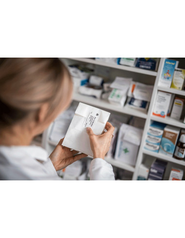 Brother BDE-1J044076-066 etichetta per stampante Bianco Etichetta per stampante autoadesiva