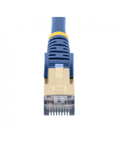 StarTech.com Cavo di Rete Ethernet Cat6a - Cavo Schermato STP da 3m - Blu