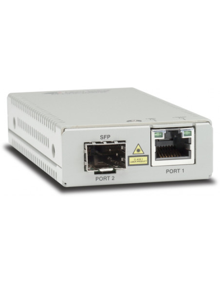Allied Telesis AT-MMC2000/SP-960 convertitore multimediale di rete 1000 Mbit/s 850 nm Modalità multipla Argento