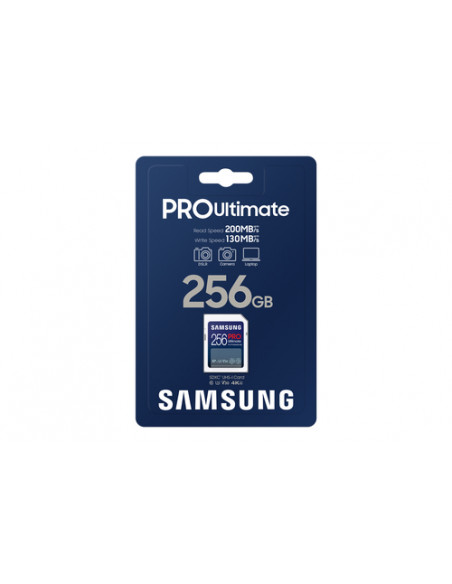 Samsung PRO Ultimate SD Card - Scheda di memoria 256GB