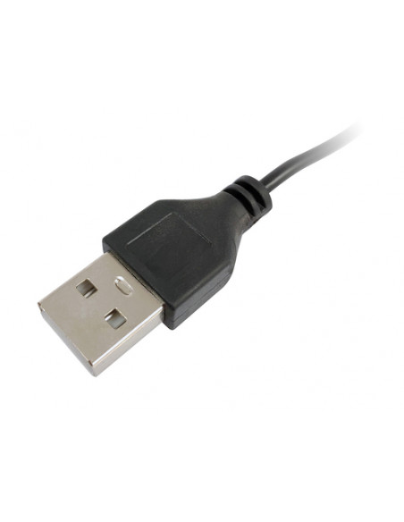 Equip 119038 cavo e adattatore video 0,2 m VGA (D-Sub) + 3.5mm DVI-D + USB Nero