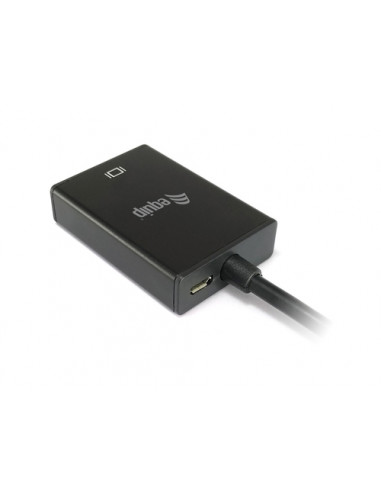 Equip 119038 cavo e adattatore video 0,2 m VGA (D-Sub) + 3.5mm DVI-D + USB Nero