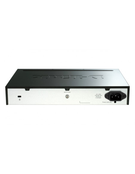 D-Link DGS-1510 Gestito L3 Gigabit Ethernet (10/100/1000) Supporto Power over Ethernet (PoE) Nero