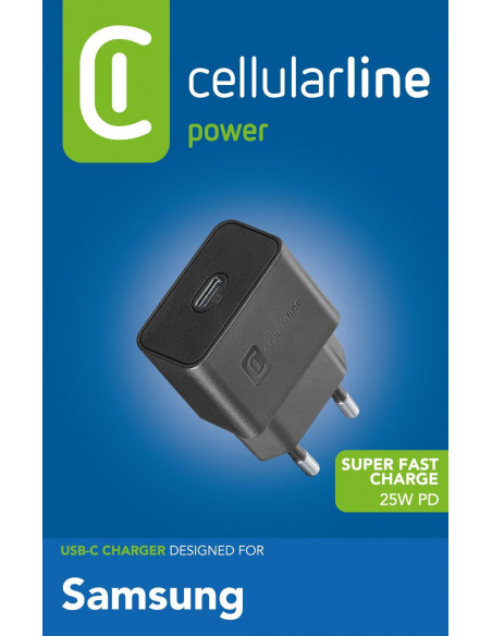 Cellularline Super Fast Charger 25W - Samsung