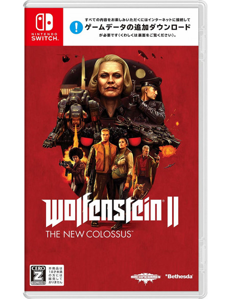 Nintendo Wolfenstein II: The New Colossus, Switch Standard Nintendo Switch