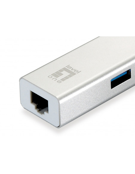 LevelOne USB-0503 scheda di rete e adattatore Ethernet 1000 Mbit/s