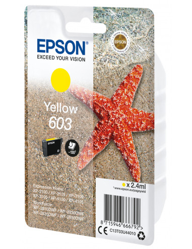 Epson Singlepack Yellow 603 Ink