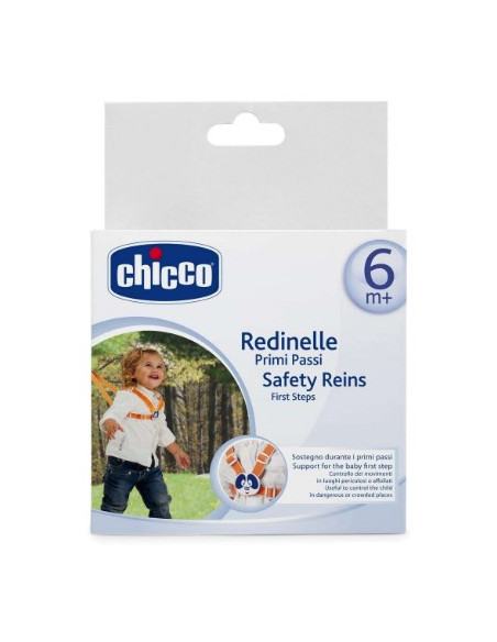 Chicco 00068390400000 imbracatura e redinella per la sicurezza del bambino Guinzaglio per bambini con zaino Arancione