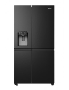 Hisense RS818N4TFE frigorifero side-by-side Libera installazione 632 L E Nero
