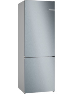 Bosch Serie 4 KGN492LDF frigorifero con congelatore Libera installazione 440 L D Acciaio inox