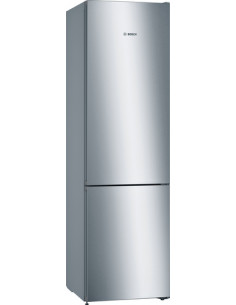 Bosch Serie 4 KGN392LDC frigorifero con congelatore Libera installazione 368 L D Acciaio inox
