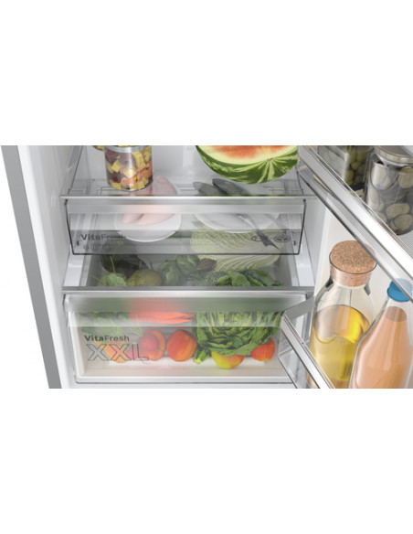 Bosch Serie 4 KGN392LCF frigorifero con congelatore Libera installazione 363 L C Acciaio inox
