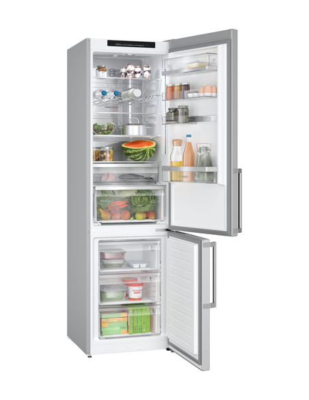 Bosch Serie 6 KGN39AIAT frigorifero con congelatore Libera installazione 363 L A Acciaio inox
