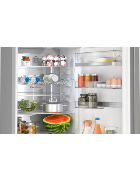 Bosch Serie 6 KGN39AIAT frigorifero con congelatore Libera installazione 363 L A Acciaio inox
