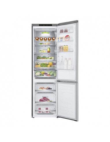 LG GBB72NSVCN Frigorifero combinato, Classe C, 384L, Wine Rack, No frost, Noble Steel
