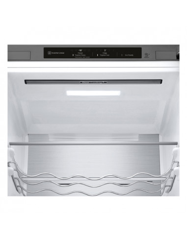 LG GBB72NSVCN Frigorifero combinato, Classe C, 384L, Wine Rack, No frost, Noble Steel