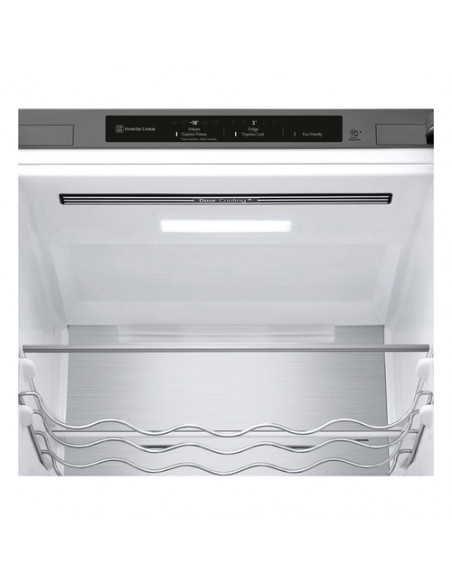 LG GBB72NSVCN Frigorifero combinato, Classe C, 384L, Wine Rack, No frost, Noble Steel