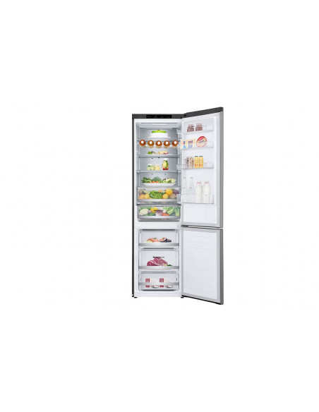 LG GBB72PZVCN1 frigorifero con congelatore Libera installazione 384 L C Acciaio inox