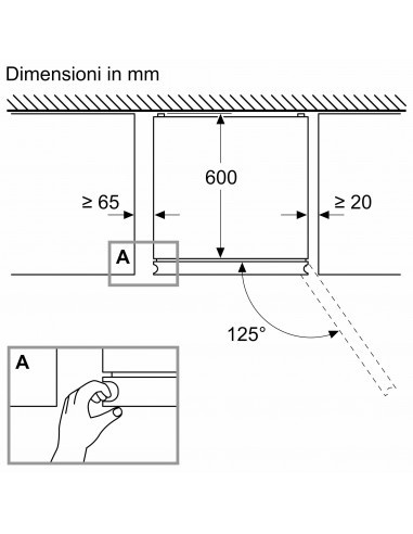 Bosch Serie 4 KGN492LDF frigorifero con congelatore Libera installazione 440 L D Acciaio inox