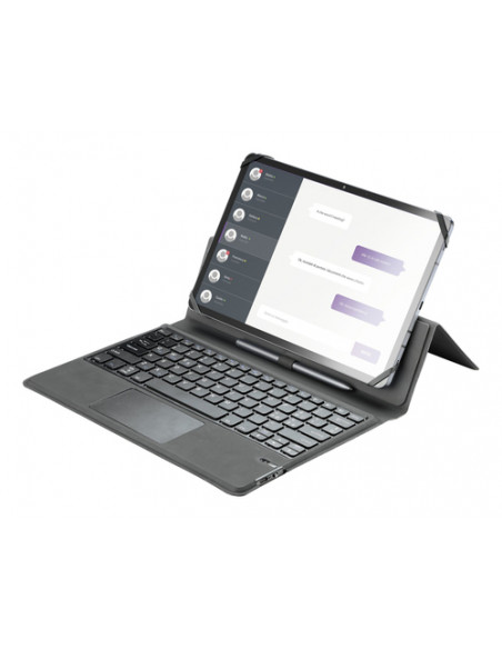 Cellularline Keyboard Case - Tablet fino a 11'' Custodia universale per Tablet fino a 11’’ con tastiera wireless integrata