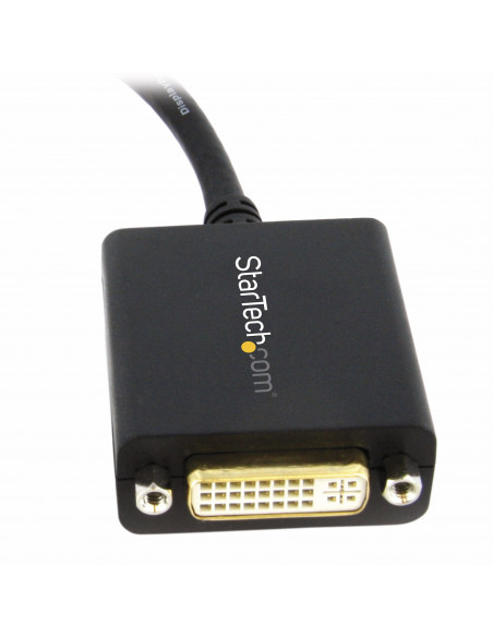 StarTech.com Adattatore DisplayPort DVI - Convertitore video da DisplayPort a DVI-D 1080p - Cavo adattatore da DP 1.2 a DVI Moni