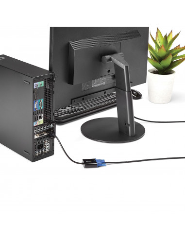 StarTech.com Adattatore DisplayPort VGA - Convertitore attivo da DP a VGA - Video 1080p - Cavo monitor DP/DP++ a VGA - Adattator