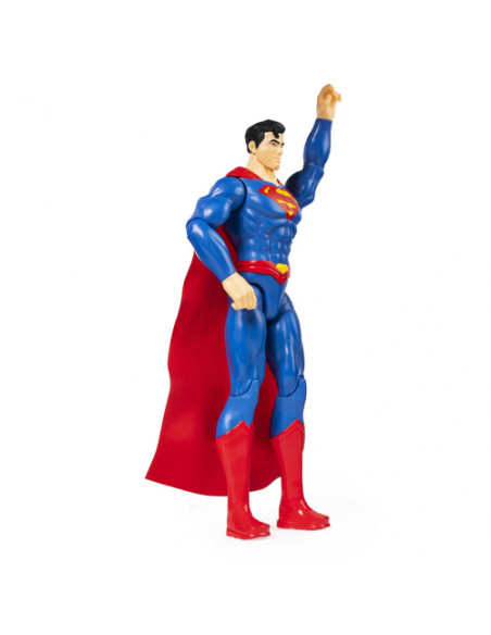DC Comics | SUPERMAN | Personaggio Superman 30 cm | Personaggio 30 cm con decorazioni originali, mantello e 11 punti di articola