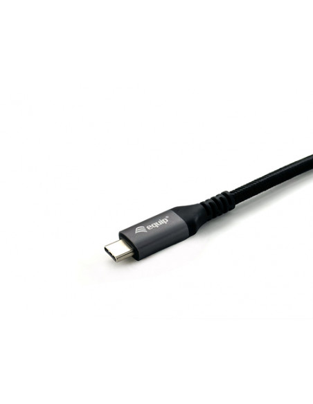 Equip 128371 Cavo di prolunga USB 3.2 Gen 2 da C a C, M/F, 1,0 m, 4K/60Hz, 10Gbps, nero