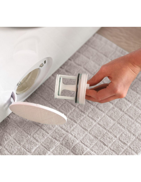 Hoover H-WASH 500 lavatrice Libera installazione Caricamento frontale 10 kg 1600 Giri/min A Nero, Bianco
