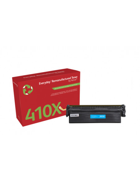 Everyday Toner rigenerato ™ di Xerox Ciano compatibile con HP 410X (CF411X), High capacity
