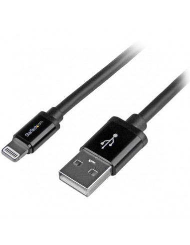 StarTech.com Cavo lungo connettore lightning a 8 pin Apple nero a USB da 2 m per iPhone / iPod / iPad