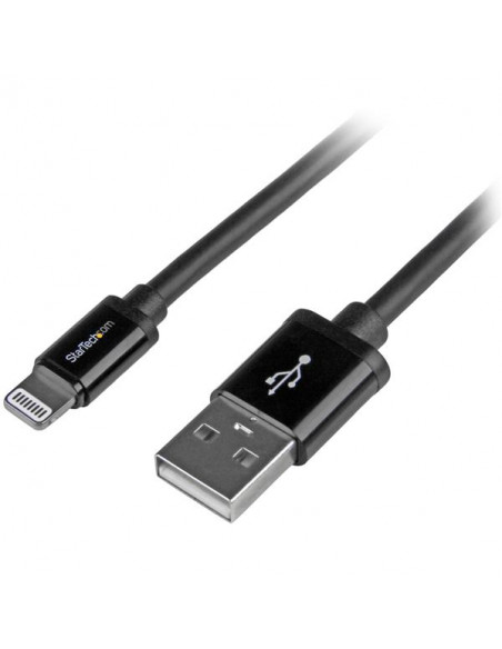 StarTech.com Cavo lungo connettore lightning a 8 pin Apple nero a USB da 2 m per iPhone / iPod / iPad
