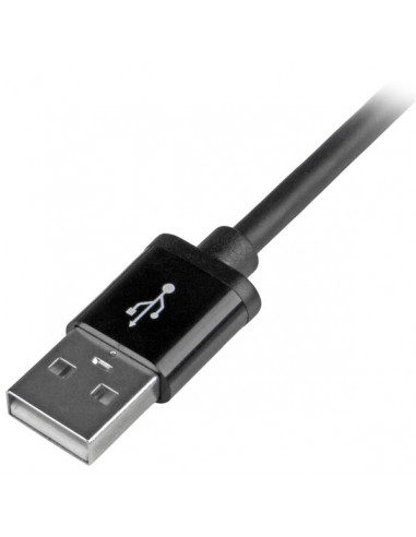 StarTech.com Cavo lungo connettore lightning a 8 pin Apple nero a USB da 2 m per iPhone / iPod / iPad