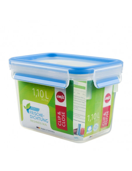 EMSA 508541 recipiente per cibo Rettangolare Scatola Trasparente 8 pz