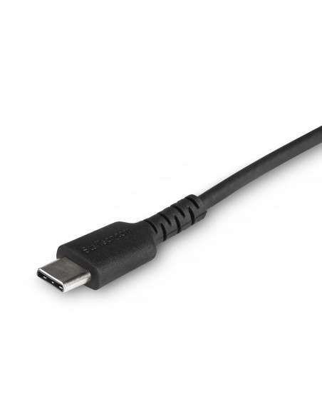 StarTech.com Cavo durevole da USB-C a Lightning da 1m nero - Cavo di alimentazione/sincronizzazione in Fibra aramidica robusta p