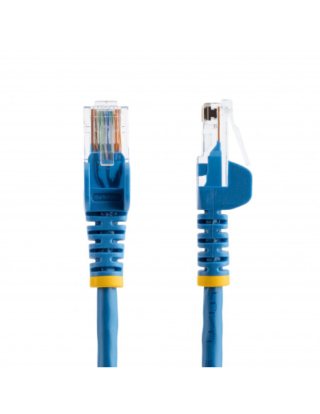 StarTech.com Cavo di Rete da 50cm Blu Cat5e Ethernet RJ45 Antigroviglio