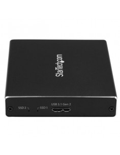 StarTech.com Box Esterno USB 3.1 (10Gbit/s) a 2 Slot - Enclosure M.2 NGFF SSD SATA - RAID 2