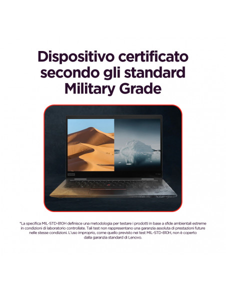 Lenovo ThinkPad T14s Gen 6 AMD Ryzen AI 7 PRO 360 Computer portatile 35,6 cm (14") WUXGA 32 GB LPDDR5x-SDRAM 1 TB SSD Wi-Fi 7 (8
