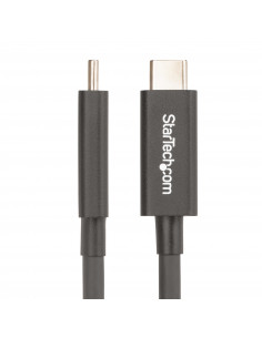 StarTech.com A40G2MB-TB4-CABLE Cavo Thunderbolt 2 m 40 Gbit/s Nero 2