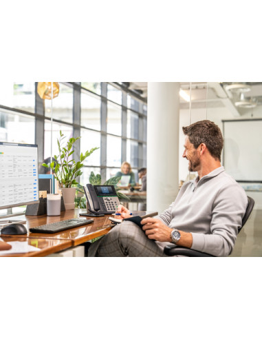 POLY Telefono IP Edge E500 abilitato per PoE