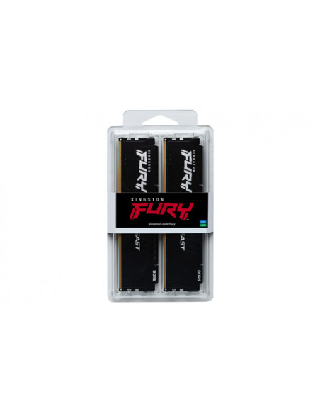 Kingston Technology FURY Beast 32GB 6000MT/s DDR5 CL36 DIMM (Kit of 2) Black EXPO