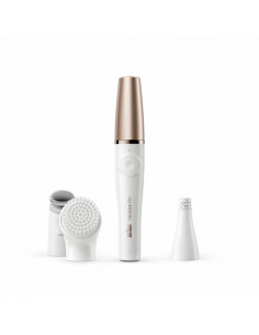 Braun FaceSpa Pro SE911, Bellezza Viso Epilatore Tutto-In-Uno, Incluso Epilatore Per Il Viso Con Dieci Micro Fori, Testina Tonif
