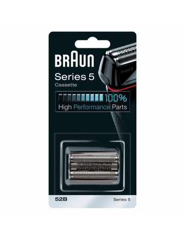 Braun Series 5 52B Testina di Ricambio per Rasoio Elettrico Barba – Compatibile Con I Rasoi . Per Una Rasatura Perfetta Ogni G