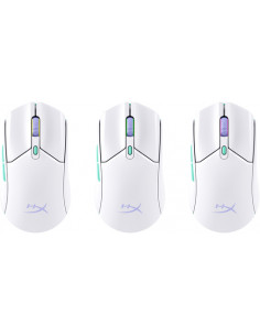 HP HyperX Pulsefire Haste 2 Core Wls – Mouse da gaming (bianco/verde/viola) 2