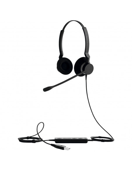 Jabra 2399-829-109 cuffia e auricolare Cablato A Padiglione Ufficio USB tipo A Nero