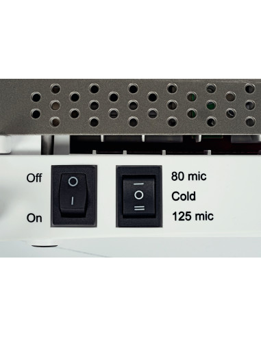 Leitz iLAM Laminator Office A3 Plastificatrice a caldo 400 mm/min Argento, Bianco