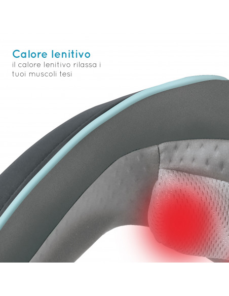HoMedics NMS-255-EU massaggiatore Collo Grigio