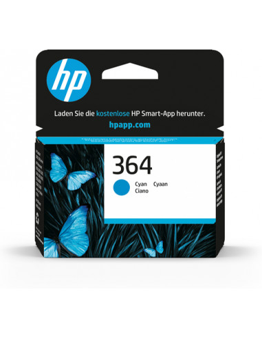 HP Cartuccia originale inchiostro ciano 364