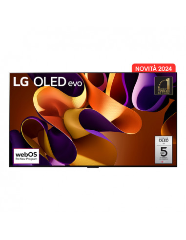 LG OLED evo G4 AI 77'' Serie OLED77G45LW, 4K, 4 HDMI, Dolby Vision, SMART TV 2024